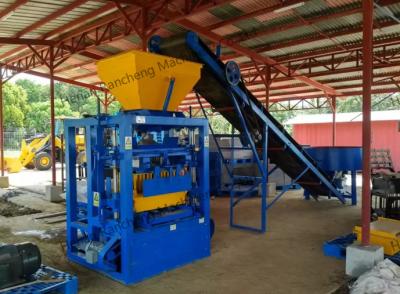 China Hydraulic Automatic Hollow Block Cement Holland Brick Making Machine for sale