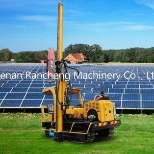 China Solar Pile Driver With 39KW Engine 170 Cm Drilling Depth 2600 Mm Piling Height for sale