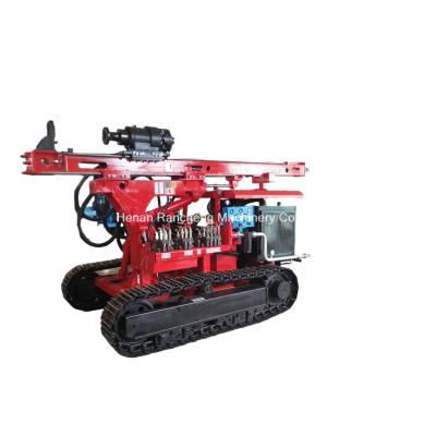 China RC130Y Solar Pile Driver 400mm Bore Diameter Down Hole Drilling Rig Machine for sale