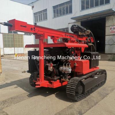 China Small Mini Solar Pile Driver With Rotary Motor For Solar Project for sale