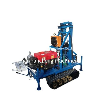 China Maximale Tiefe 150m RCS200C Gummi-Crawler Kleinwasserbohrmaschine zu verkaufen