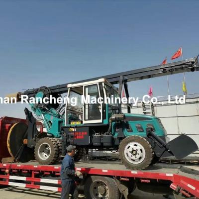 China 500-1500 mm Versátil Rodas Tipo Auger empilhamento Rig para 11m a 20m Profundidades à venda