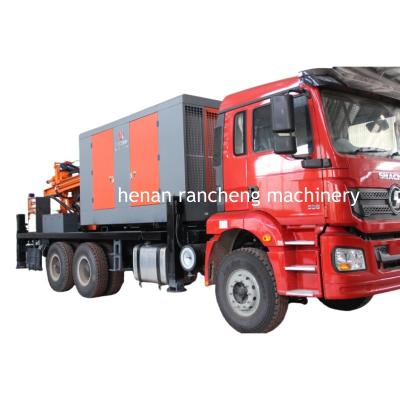 China 200m Depth Truck Mounted Water Well Drilling Rig Machine for sale