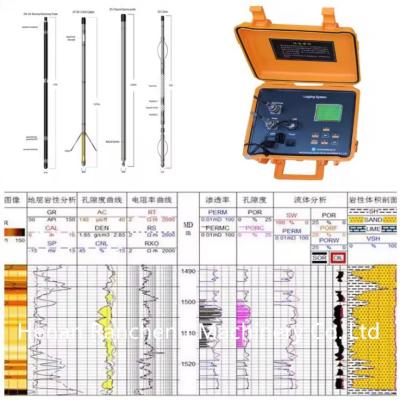 China Underground Water Detector SP Resistivity Natural Gamma Temperature Logging for sale