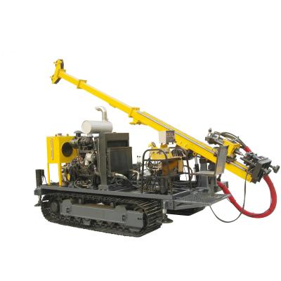 China 2200rpm Speed Hydraulic Crawler Core Drilling Rig Powered By 74KW Cummins Diesel Engine for sale