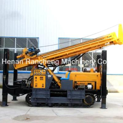 China RCF500C Crawler Mounted Hydraulic Water Well Drill Rig 500m Hydraulic Portable Drilling Machine for sale