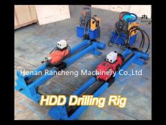 40m electric power horizontal directional drilling machine / hdd rig for underground pipe