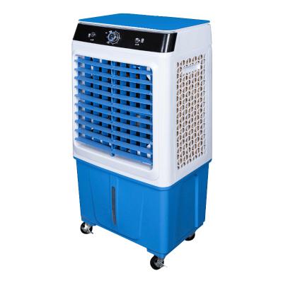 China Hotel High Quality Hot Selling Automatic Horizontal Swing 40L Electric Water Evaporative Stand Air Cooler Fan for sale