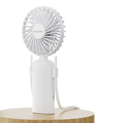 China Portable Yoobao F6 2000mah Large Capacity Handheld USB Rechargeable Mini Fans Noiseless Mini Fan for sale