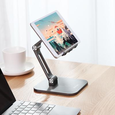 China Yoobao B3L Aluminum Alloy Adjustable Foldable Durable Rotate Broadcast Kitchen Desktop Business Phone Stand Living for sale