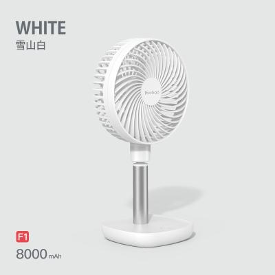 China YOOBAO F1 Adjustable Portable Low Noise Mobile Mute Dormitory Mini USB Charging No Carry Fan Desktop for sale