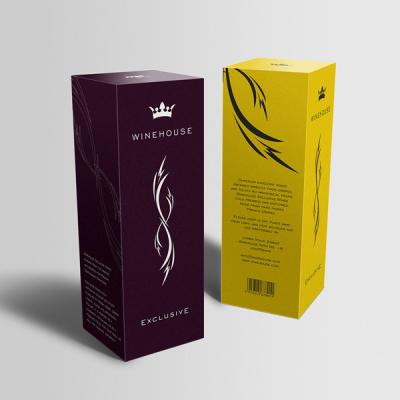 China Custom Printed Paper Wine Box&Paper Box&Wine Paper Box for sale