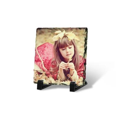 China Hard Home Decoration Pieces Slate Photo Frame And Picture Frames for sale