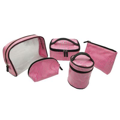 China Factory Brand OEM Fashion Custom Pouch Bag Cosmetic Bag Sets Wholesale Cosmetic Bags for sale