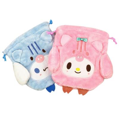 China New Cartoon Fashoion Travel Storage Bag Mini Cosmetic Drawstring Bag Cute Cell Phone Custom Logo Wash Bag for sale