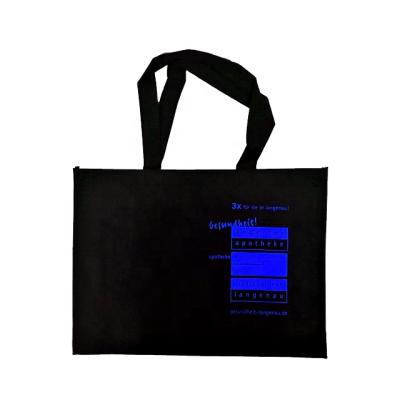 China Light weight high quality wholesale promotional non woven shopping bag customized screen printing non woven bag for sale