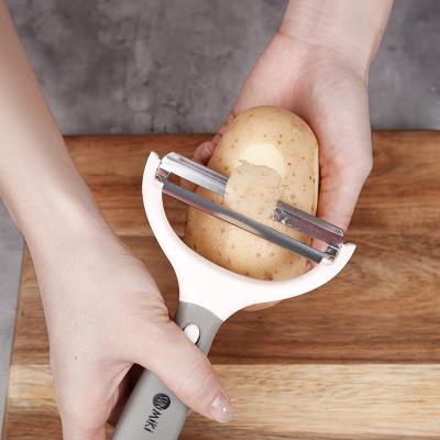 China Kitchen Viable Manual Carrot Peeler Vegetable Fruit Apple Potato Peeler For Sale for sale