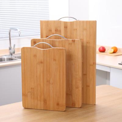 China Viable Wood Wooden Cutting Board Bamboo Kitchen Chopper Block for sale