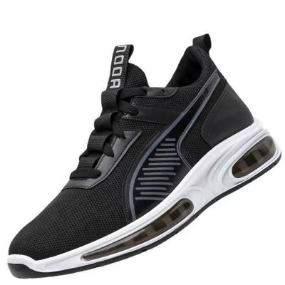 China Cushioning breathable Korean version of the new summer Mesh Men's shoes men's sports shoes and thick bottom sports shoes softly for sale