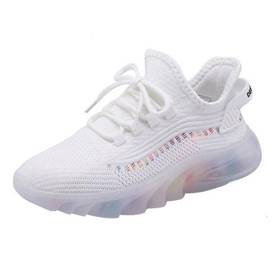 China Cushioning New Arrival China Supplier Summer Trend Light Weight Walking Shoes Comfortable And Breathable Sneakers For Women for sale