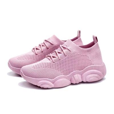 China Fashion Trend Women Shoes New Arrivals Breathable Sneakers Air Pink Fashion Sneakers Woman Sports Shoes for sale