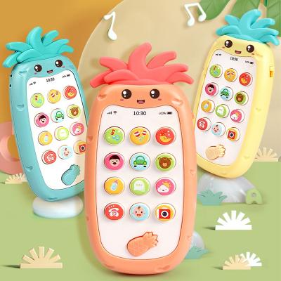 China Battery Operated Toy Baby Mobile Phone Toy Educational Learning Baby Music Toy for sale