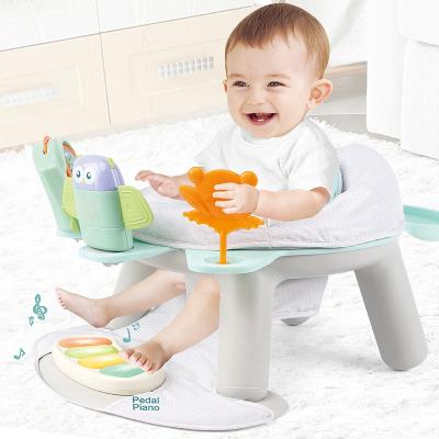 China Baby Chair Table 2 IN 1 Baby Activity Gym Dining Chair Feeding Chair Baby Chair Table for sale