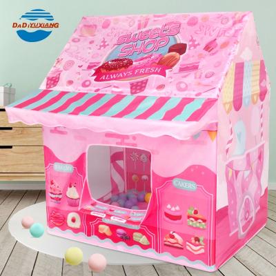 China Soft Toy Pretend Play Dessert House Play Tent Kids Baby Room Tent for sale