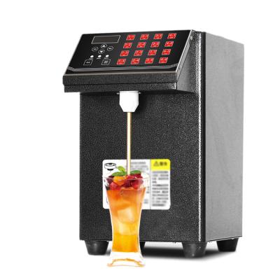 China quantitative syrup bubble tea equipment fructose machine/fructose dispenser machine/dispenser 250*350*415mm fructose syrup for sale