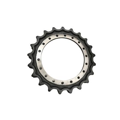 China Construction Material Shops ZX210 Construction Machinery Parts Sprocket Undercarriage Part Cast Iron Sprocket for sale