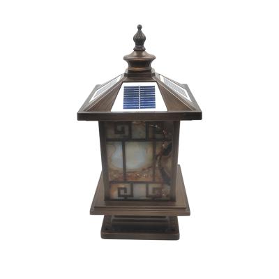 China Modern New Style Garden Lamp Living Room Solar Energy Saving Jade Lamp for sale