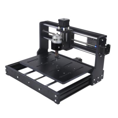 China Hotels USB 3 Axis Mini CNC Milling Machine 3020 CNC with 10000rmp Spindle Motor Wood Engraving Machine for sale