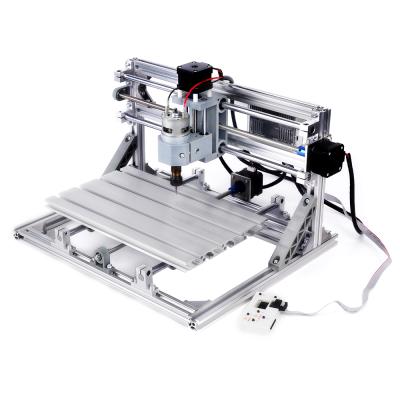 China Hotels Mini Router Lathe PCB Engraving Machine CNC 3018 CNC Laser Wood Cutting Machine for sale