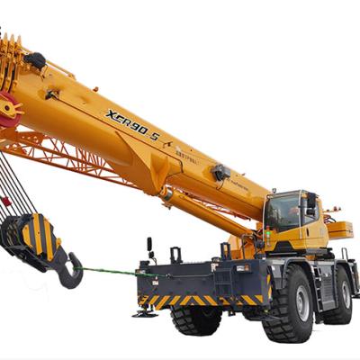 China TRUCK CRANE Hot Sale XCR90_S Hydraulic Rough-terrain Crane 90ton Rough Terrain Crane With Best Price for sale