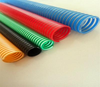 China PVC PVC Spiral Reinforced Suction and Discharge Hose for sale