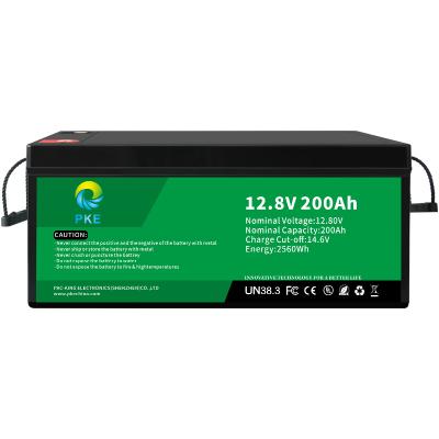 China Home Appliances Q12V200AYLA794 5 Years Warranty 12.8V 200Ah LiFePO4 Lithium Ion System 12V 200Ah Batteries For Solar Power for sale