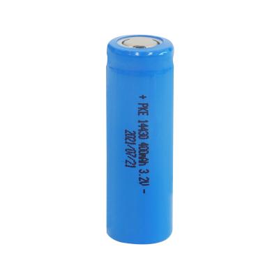 China Toys YA14430-04A854 LiFePO4 Lithium Ion Battery Cell, 14430 3.2V 400mAh for sale