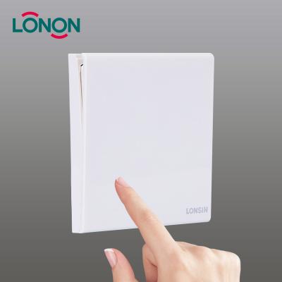 China Two Ways Lonon Industries Low MOQ All Kinds Of Light Switch Plate for sale