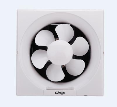 China Plastic Ventilation 6 8 White Wall Mounted Bathroom 10 Inch Plastic Electric Exhaust Fan for sale