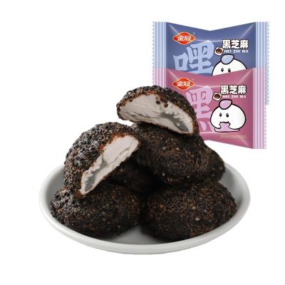 China Natural Black Sesame Candy Flavor Confectionery Chocolate Covered Chocolate Covered Marshmallow for sale