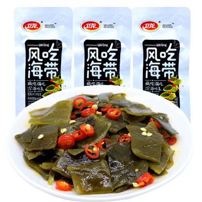 China Wholesale Chinese Traditional Fresh Vacuum Packed Seaweed Snacks Cooked Spicy Seaweed for sale