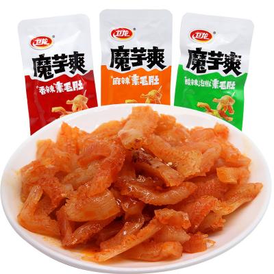 China Natural Bagged Spicy Flavor Non-Fried Fast Food Spicy Chili Snacks Chinese Konjac Products Healthy Snacks for sale