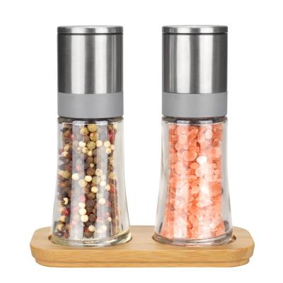 China 2022 Viable Commercial Manual Spice Grinder Stainless Steel Himalayan Salt and Pepper Grinder Pink Set Pepper Grinder for sale