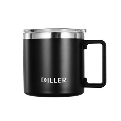 China 304 Stainless Steel Sustainable Coffee Mugs With Handle Customized Logo For Men And Women Office Coffee Mug Tea Mug for sale