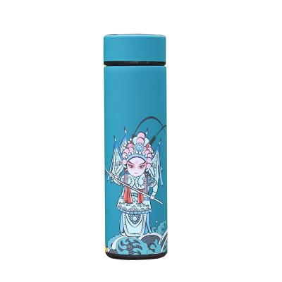 China PORTABLE Chinese Style 304 Stainless Steel Smart Temperature Display Smart Drinkware for sale