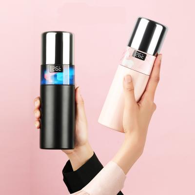 China PORTABLE 55 Degree Control Smart Vacuum Water Bottle, Led Temperature Display Stainless Steel Insulation Smart Coffee Mugs for sale