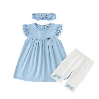 China Toddler Girl Washable Set + Headband for sale