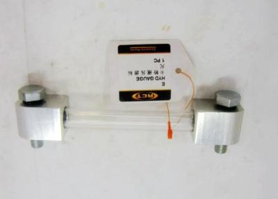 China Small erpillar Heavy Equipment Parts E Hydraulic Gauge Aluminium Head for sale