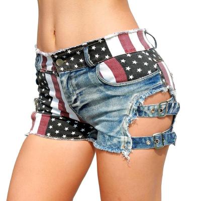 China Factory Direct Denim Mini Shorts Women Tight Jeans Viable Ultra-short Sexy Skin Tight Shorts for sale