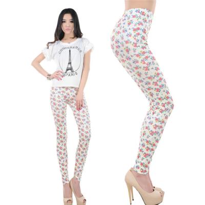 China STREETWEAR flower printed leggings A11290 for sale